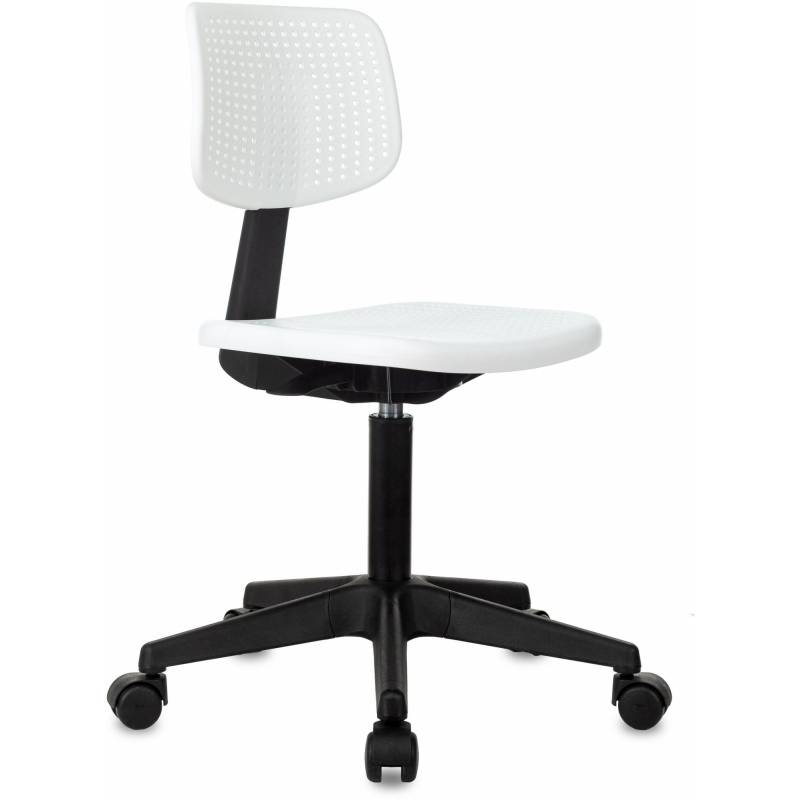 Кресло детское Бюрократ CH 200 белый пластик крестов. пластик главное фото