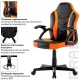 Игровое кресло  "Shark GM-203", экокожа, черное/оранжевое, 532513. Фото товара с разных ракурсов.