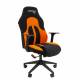 Игровое кресло Chairman game 11 Россия (текстиль черно-оранжевый) главное фото в маленьком размере