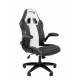 Офисное кресло Chairman Game 15 Россия экокожа черный/серый/белый главное фото в маленьком размере